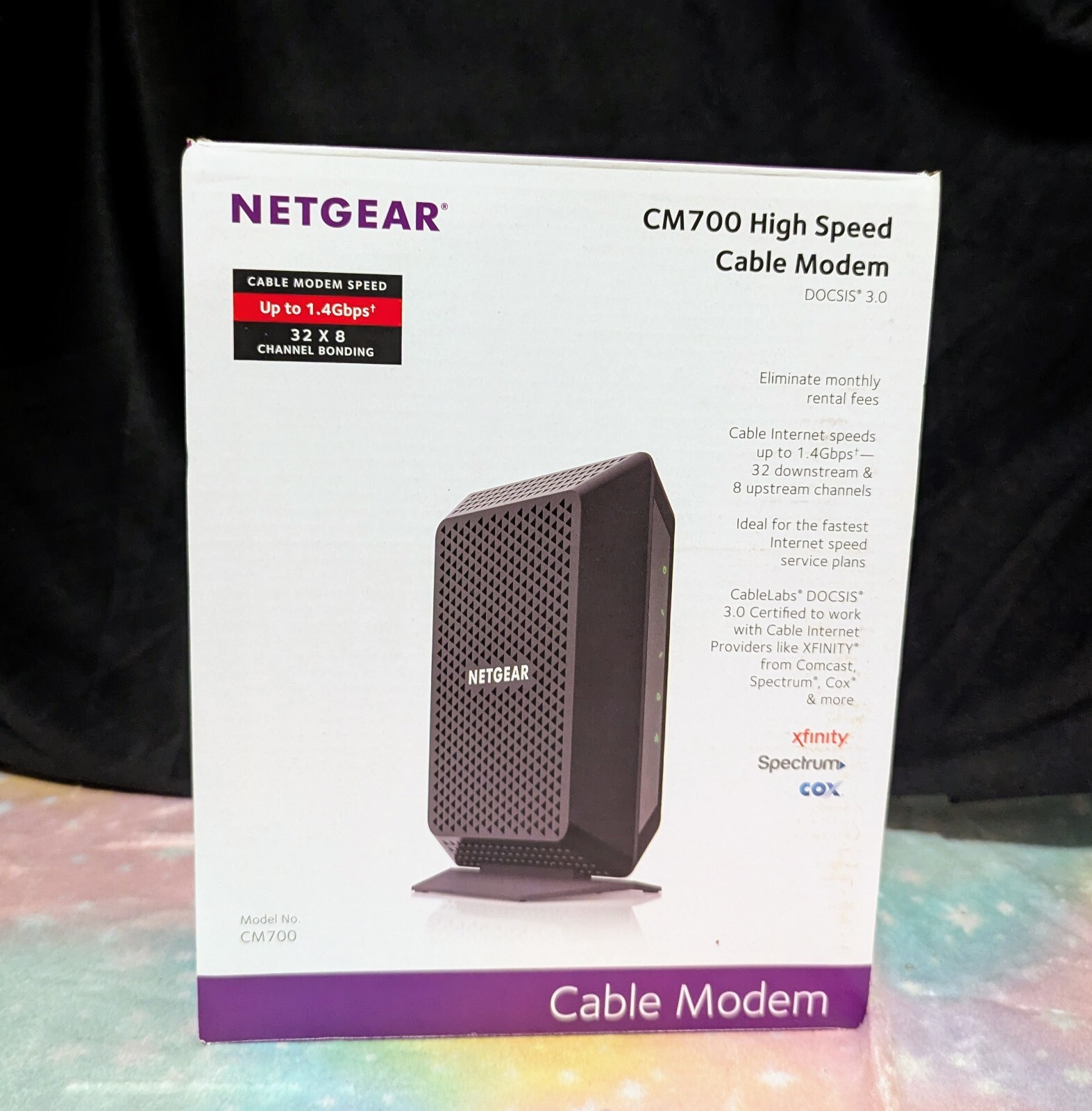 NEW NETGEAR CM700 - Cable Modem - Open Box - Never Used