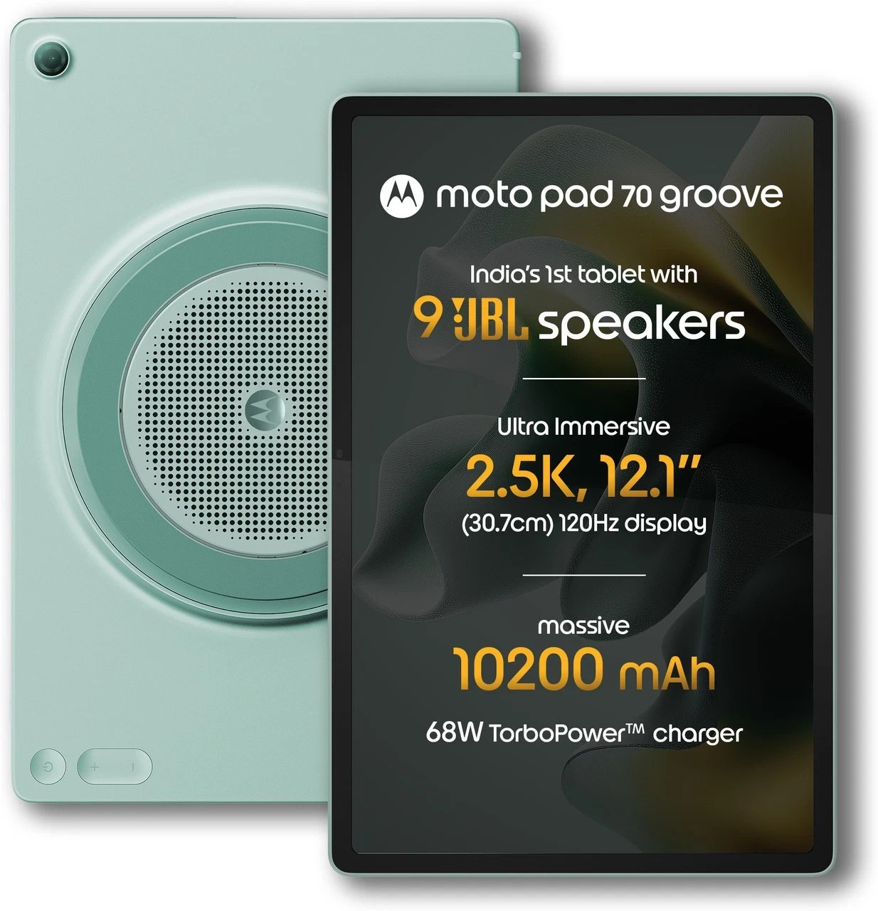 Motorola Moto Pad 70 Groove ( 256GB+8GB RAM Blue) Wi-Fi Only Gaming Tablet .