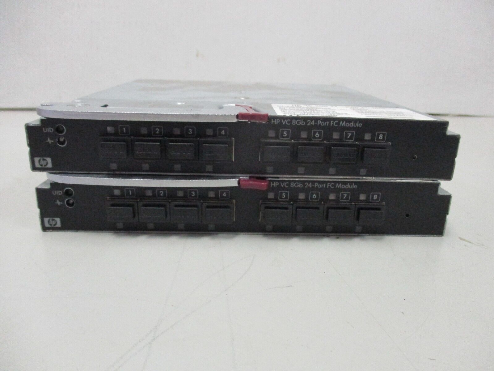 2 HP 266484-001 VC 8Gb 24-Port FC Modules