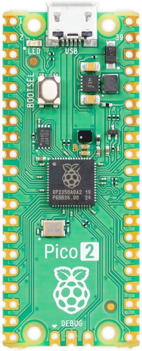 Raspberry Pi Pico 2 Microcontroller Board RP2350 (SC1631) -US Seller -BRAND NEW