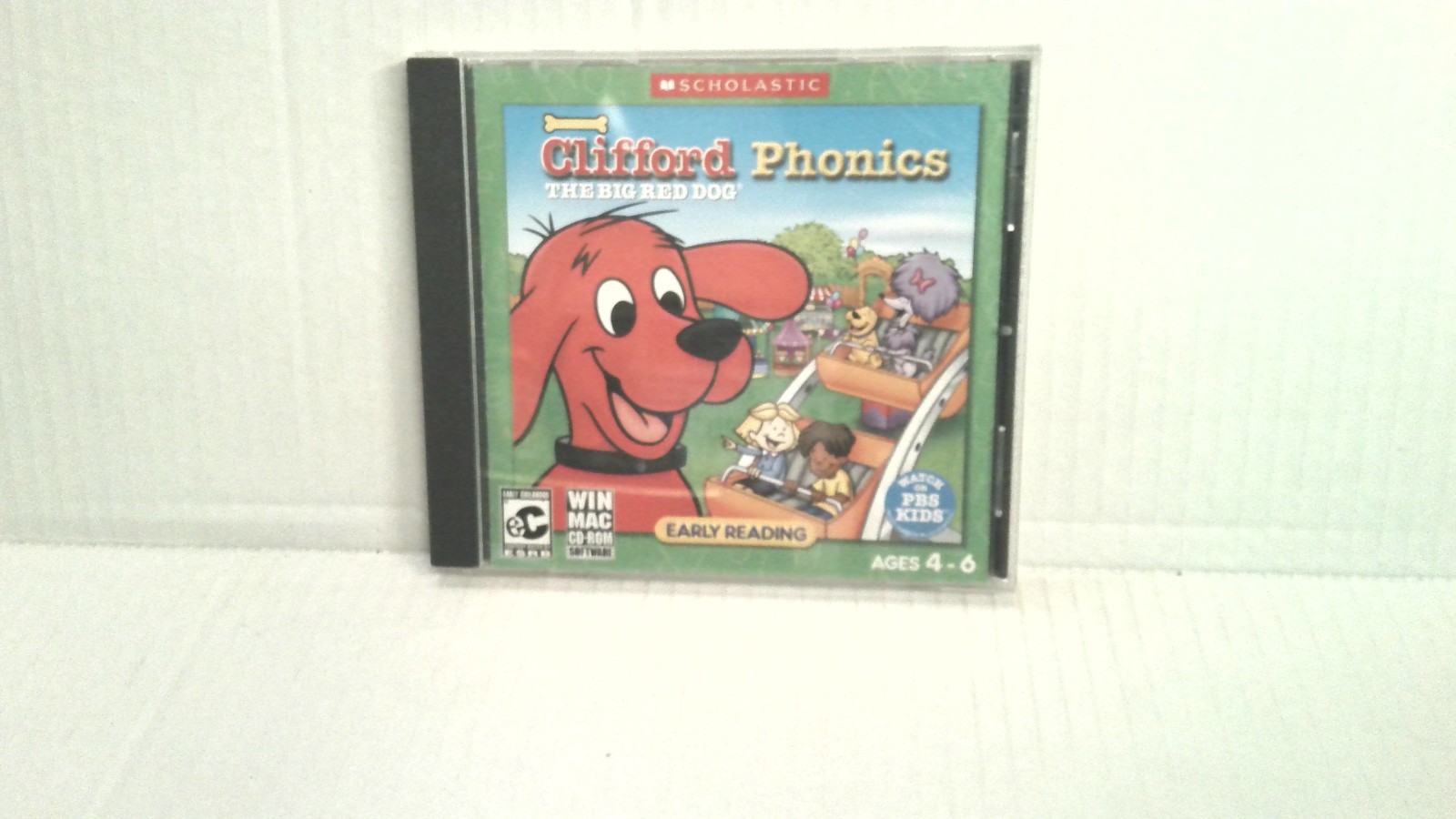 Scholastic Clifford The Big Red Dog Phonics Win/Mac CD 2003 Educational Vintage