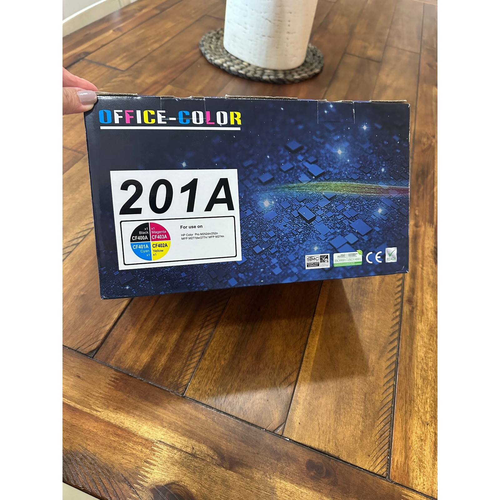 Office-Color 201A Toner Cartridge 4-Pack for HP CF400A CF401A CF402A CF403A New