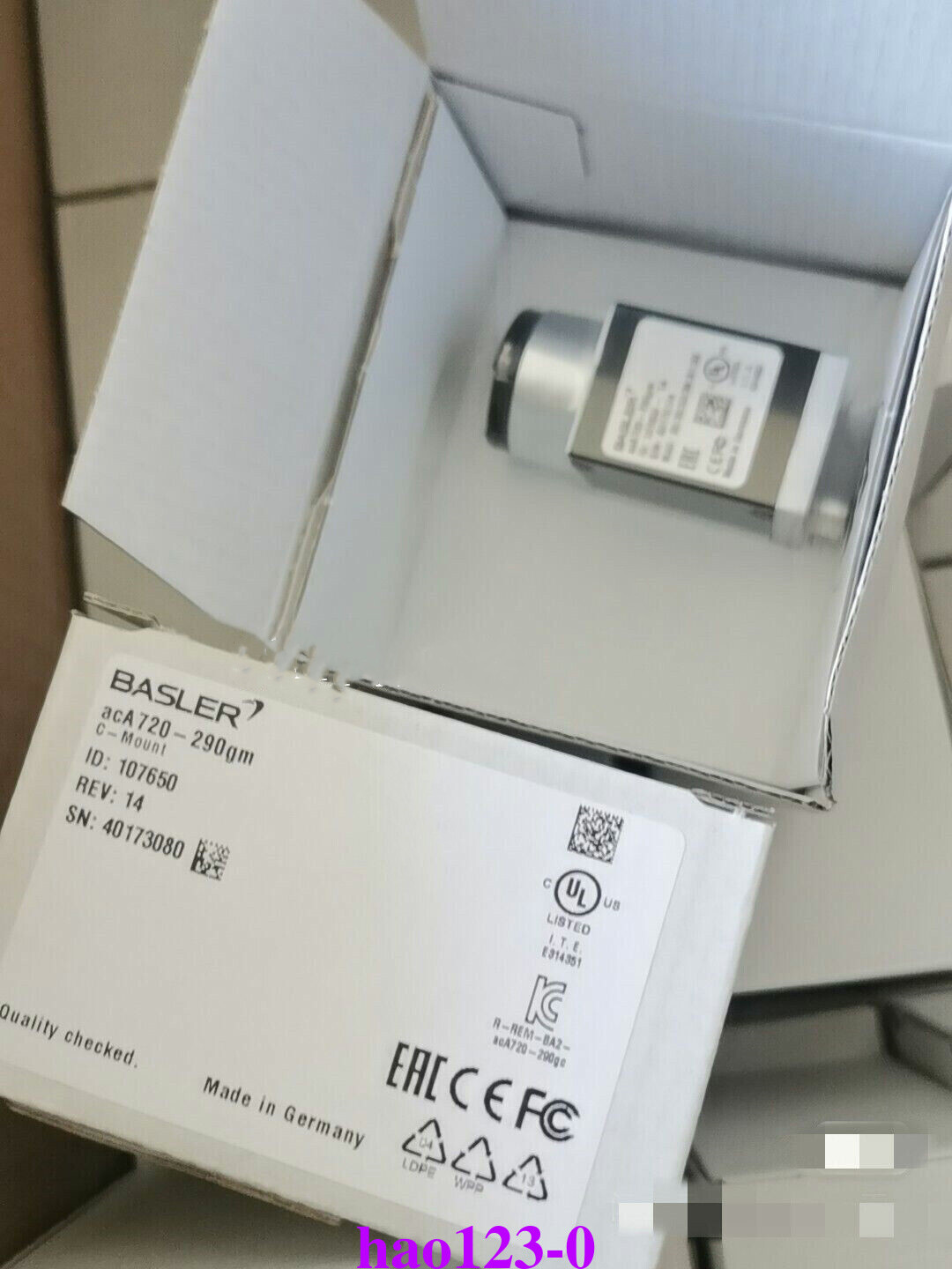 1PC for NEW acA720-290gm DHL or Fedex