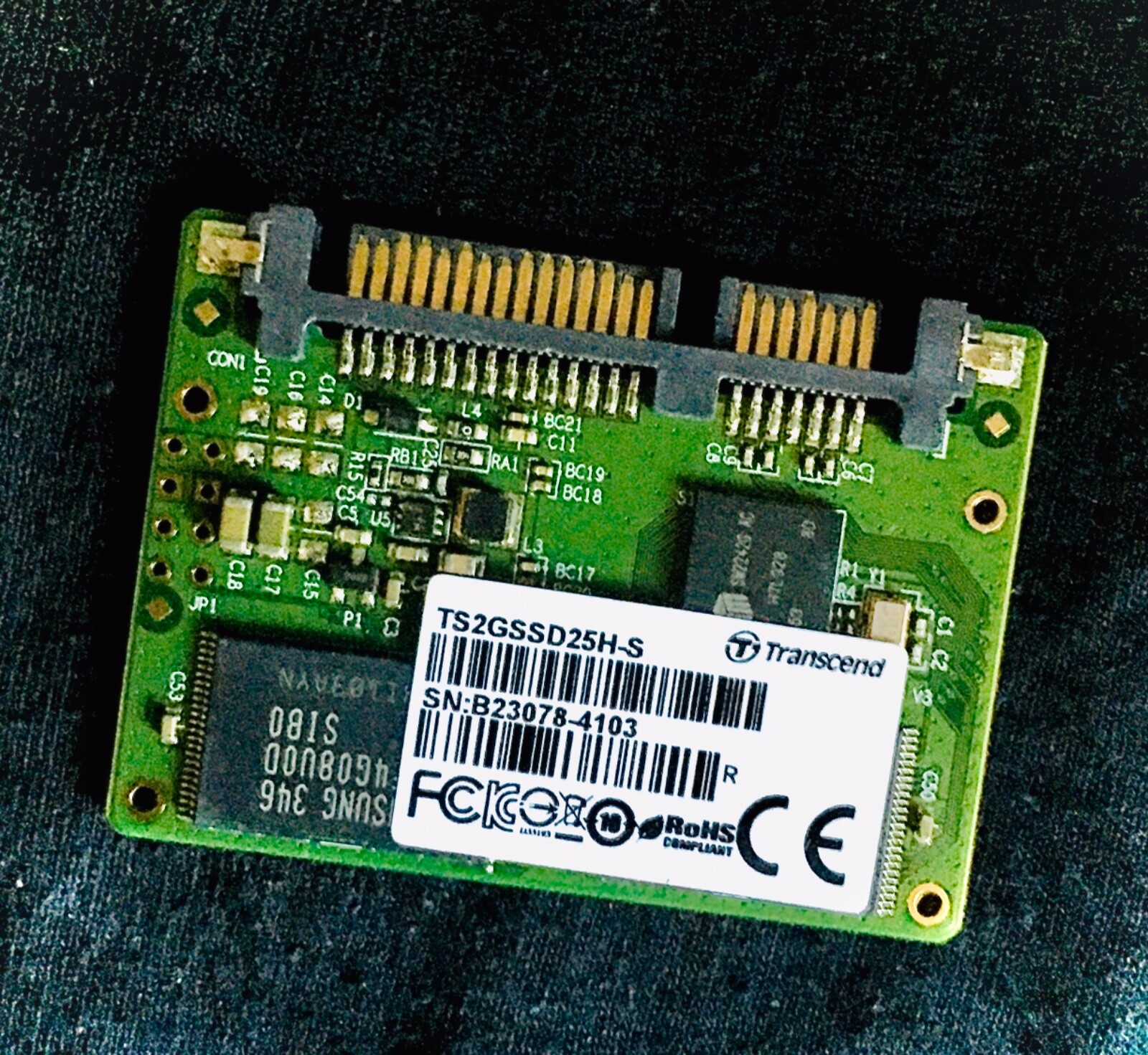 TRANSCEND SSD—BRAND NEW—SATA ll / HALF-SLIM / Internal Solid State Hard Drive