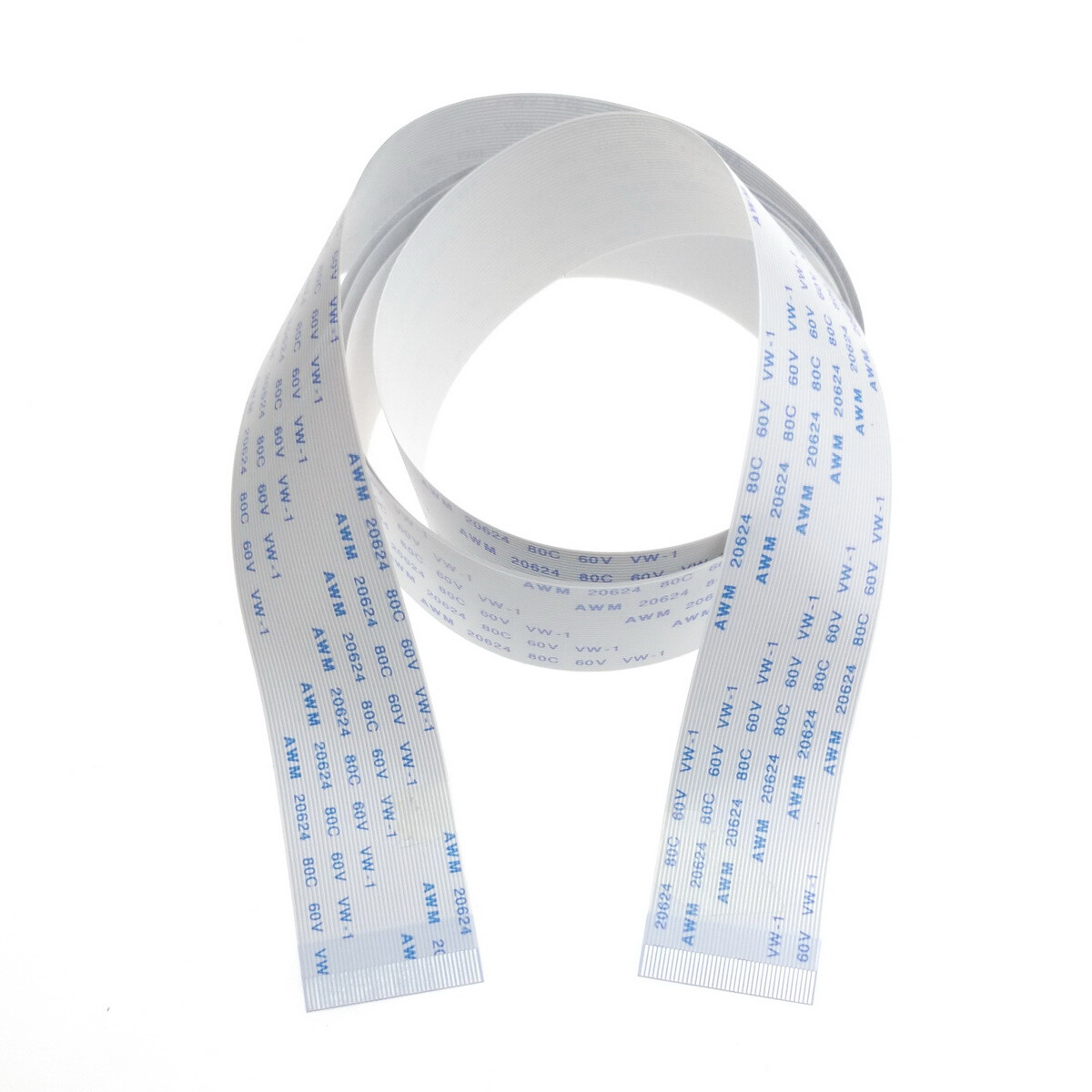 1000mm 40Pin 0.5mm FFC FPC Flexible Flat Cable AWM VW-1 20624 80C 60V Type A