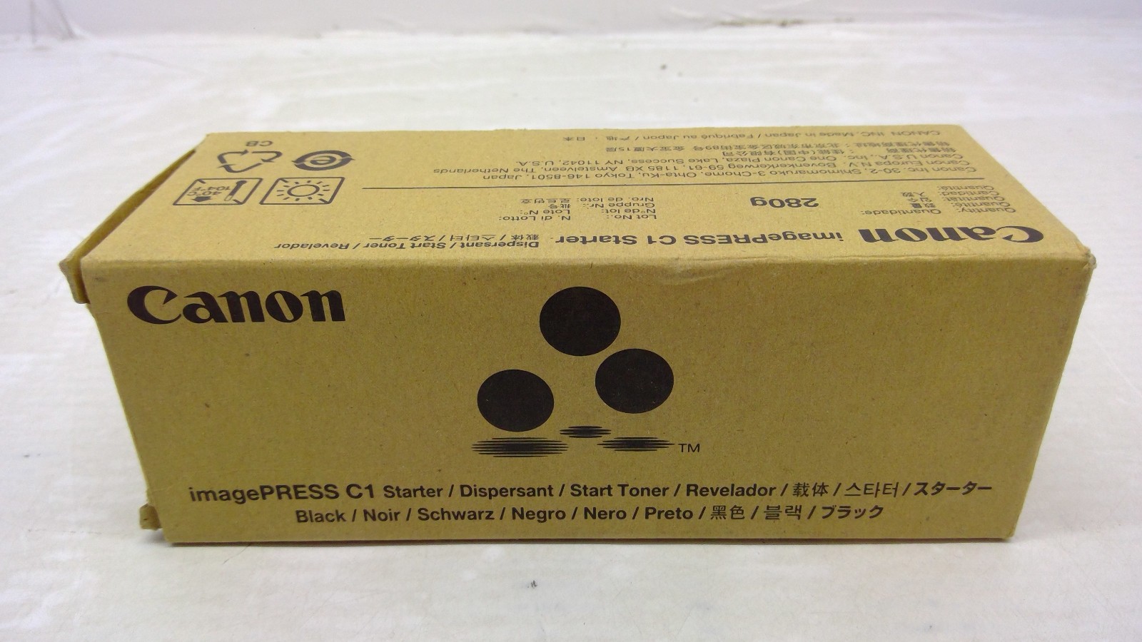 Genuine Canon C1 Starter Black Toner Cartridge 0401B001AA 0401B001