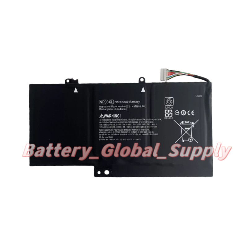 New NP03XL Battery For HP Envy X360 15-U010DX 15-U111DX Pavilion X360