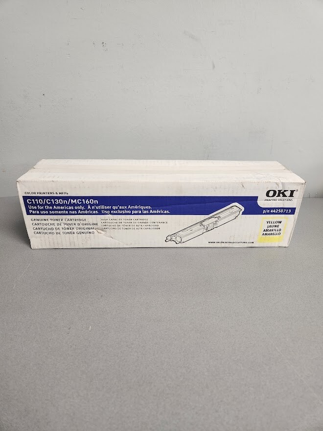 44250713  Original OKI High - Capacity Laser Toner Cartridge - Yellow
