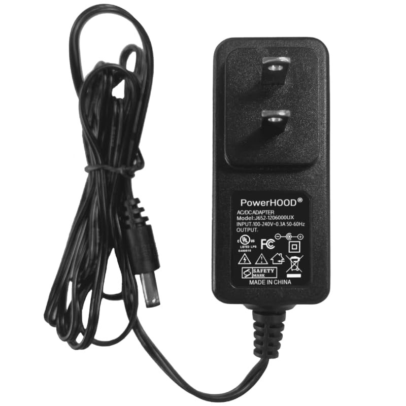 PowerHOOD 5V AC/DC Adapter Compatible with iHome IBT235 iBT235W IBT235V2G... 