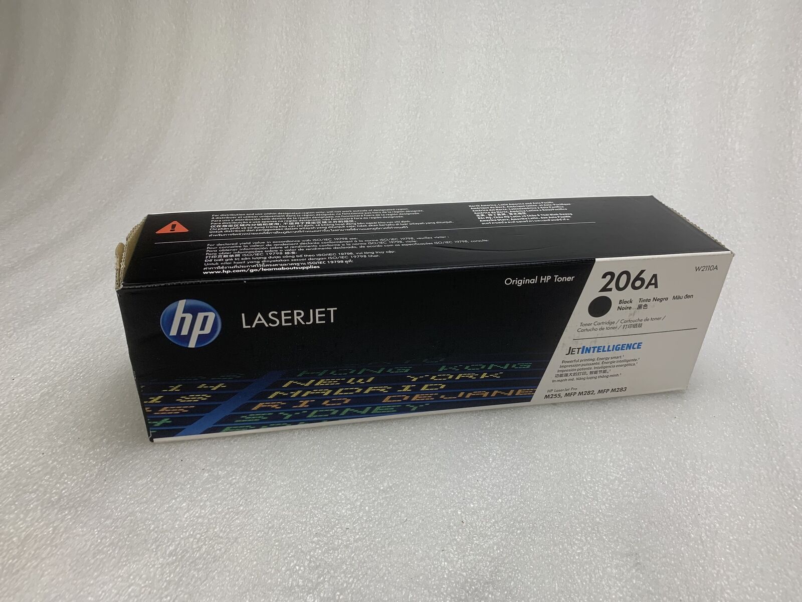 Genuine HP 206A W2110A Black LaserJet Toner Cartridge For M255, MFP M282 Sealed