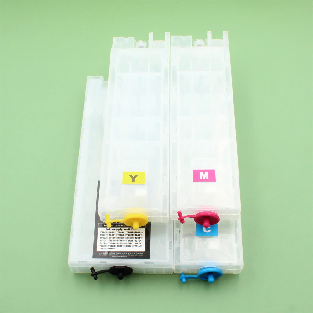 4pc/1Set Refillable Ink Cartridge for Eps WF-C5290 WF-5210 WF-5710 WF-C5790