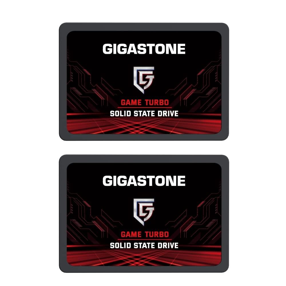 Gigastone 512GB Game Turbo SSD (2-Pack) 512GBx2, GAME TURBO 2-Pack