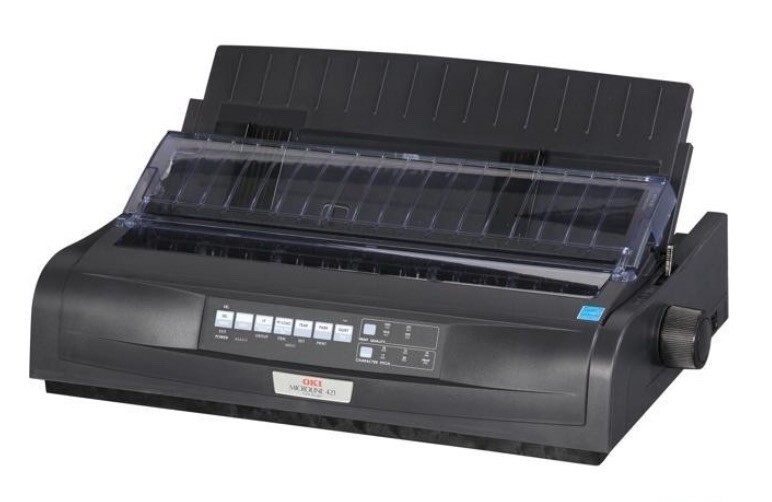 RE-NEWED OKI Microline 421 Workgroup Dot Matrix Printer 92009704 Black