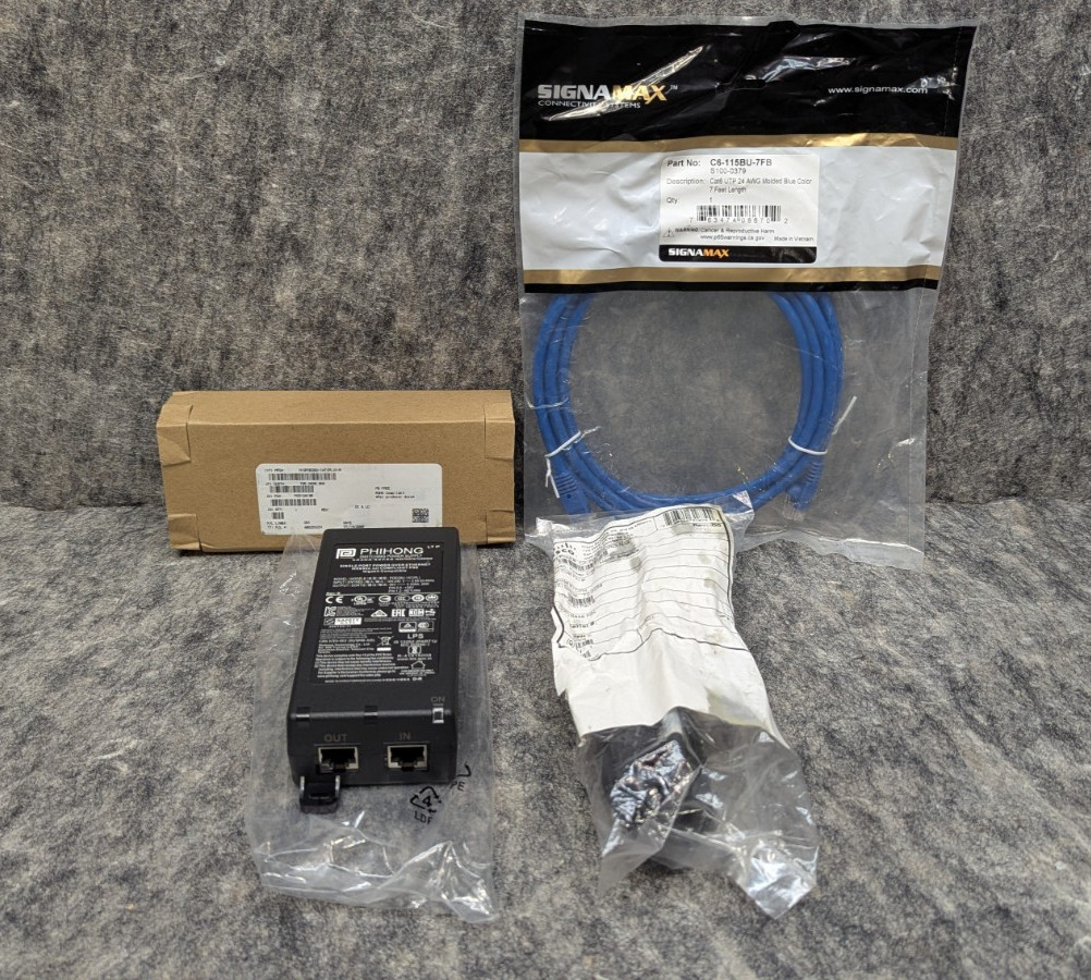Phihong POE29U-1AT Gigabit POE Power Over Ethernet Injector 56V 30W 🔥New🔥