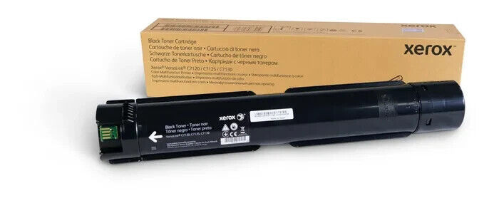 One (1x) New Sealed Genuine Xerox Black Toner Cartridge 006R00934