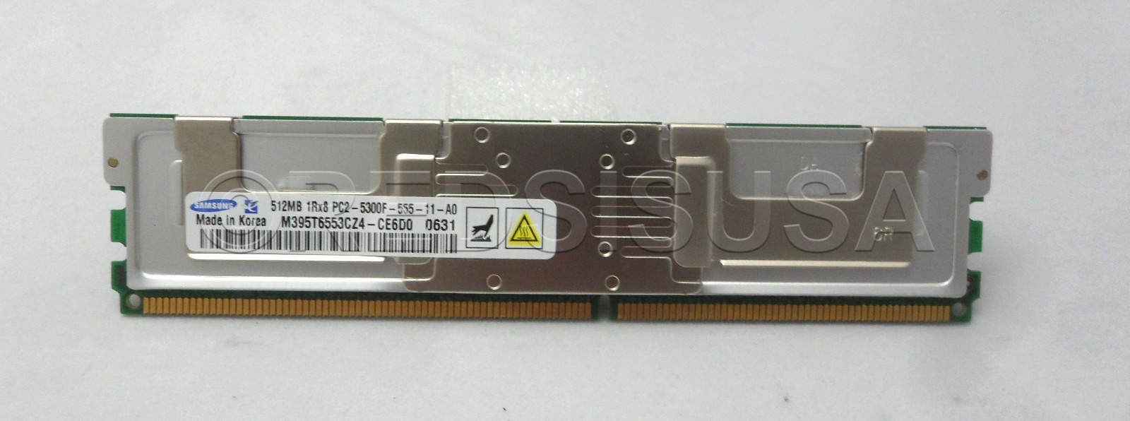 MEMORY 512MB 1Rx8 PC2-5300F DDR2 667 M395T6553CZ4-CE6D0