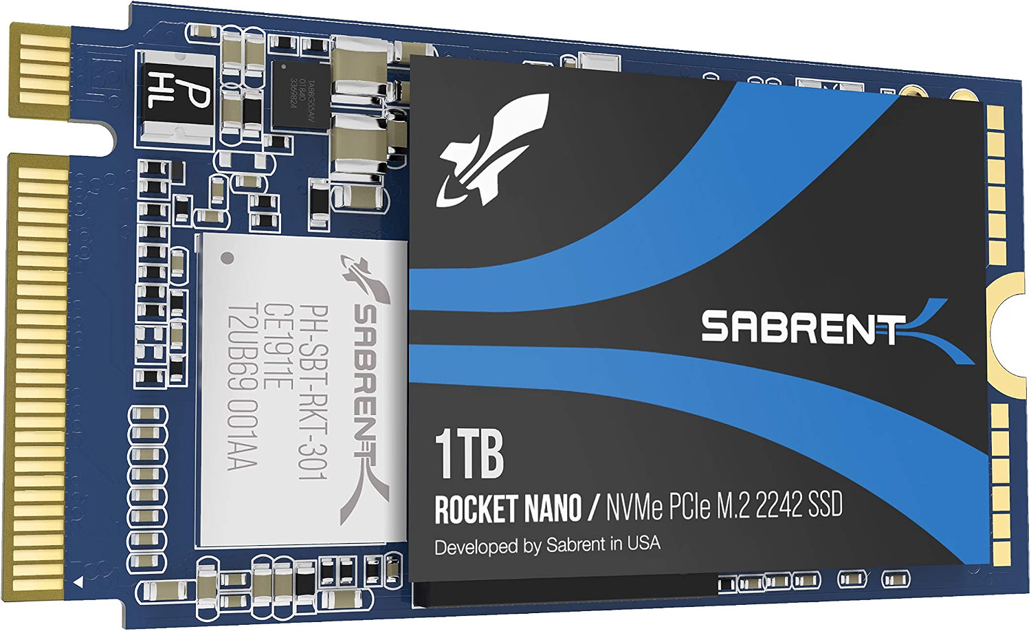 Sabrent Rocket 1TB NVMe PCIe Gen 3.0 M.2 2242 Internal SSD