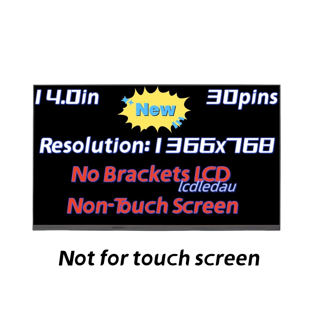 NT140WHM-N45 For Dell PN DP/N 05TXC 005TXC 025T0 0025T0 LCD Screen HD 1366x768