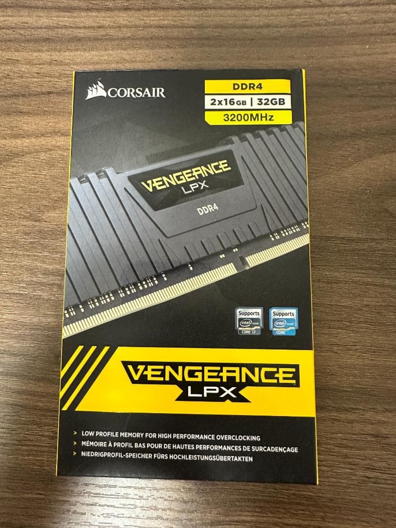 Corsair Vengeance LPX DDR4 16GB (8GBx2) 2400MHz RAM Red, Overclocking Ready