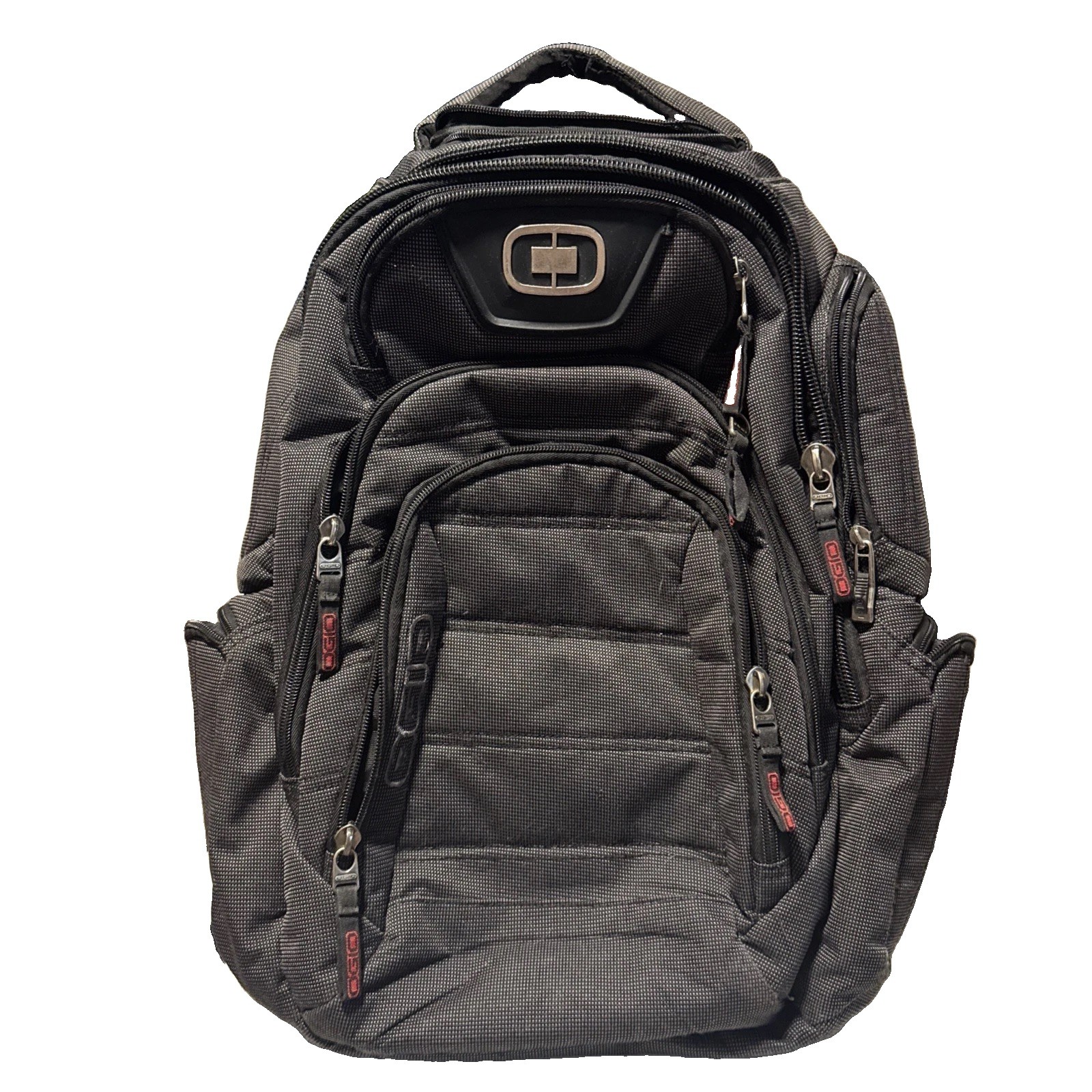 Ogio Renegade RSS 17" Black Pindot Laptop Backpack Carrying Case Tablet Bag 