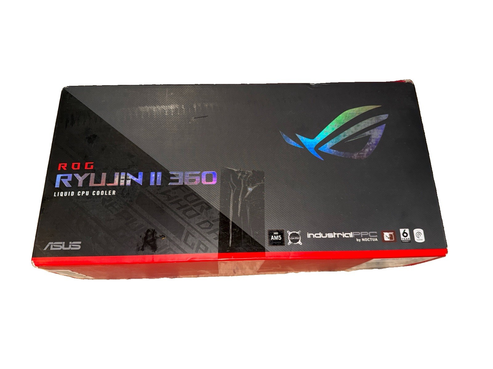 ASUS ROG Ryujin II 360 360mm Liquid CPU Cooler 120mm Fans AM5 LGA1700