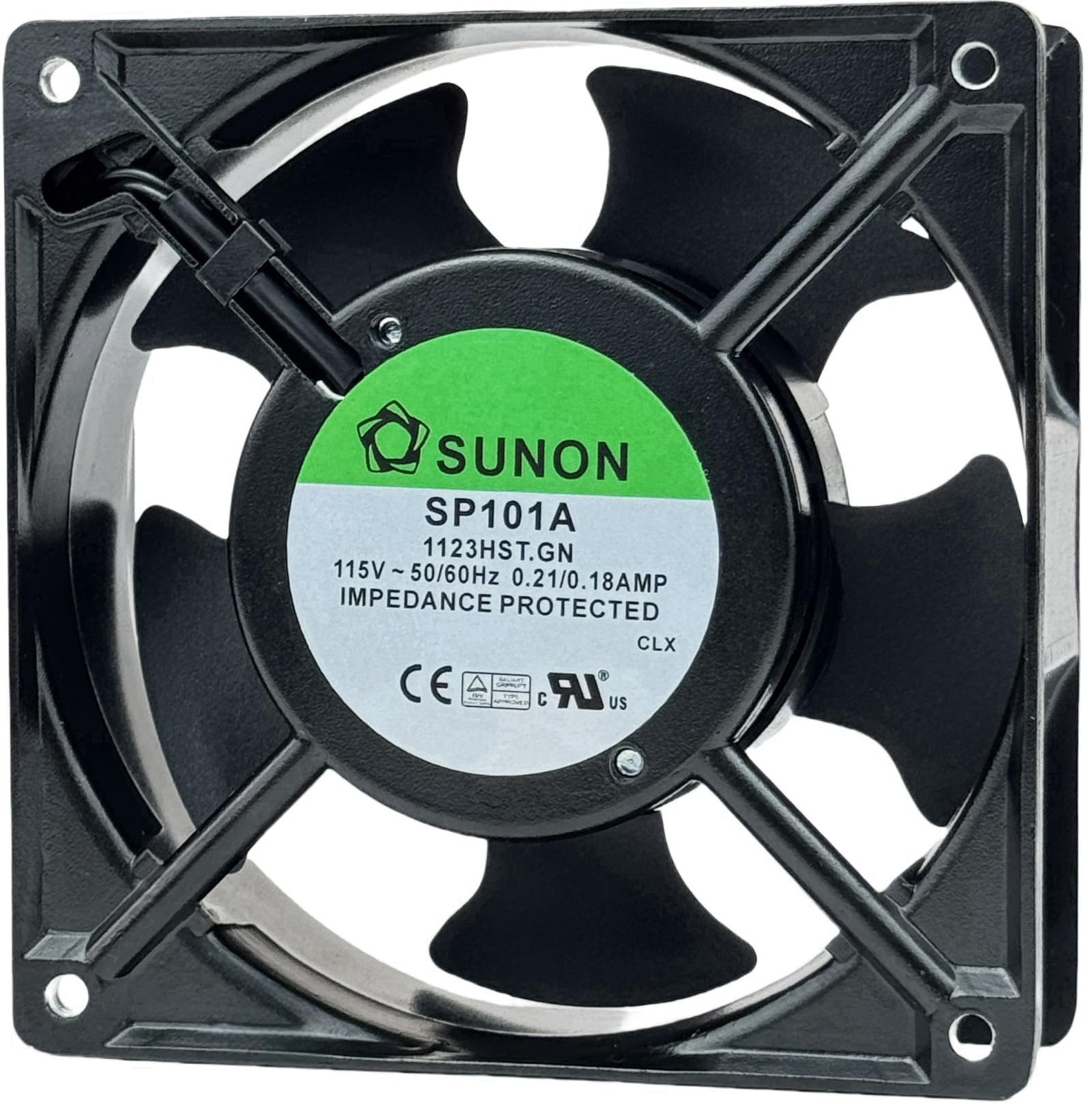 for SUNON SP101A-1123HST.GN Cooling Fan,115V 50/60Hz 0.21/0.18AMP 120X120×38m...