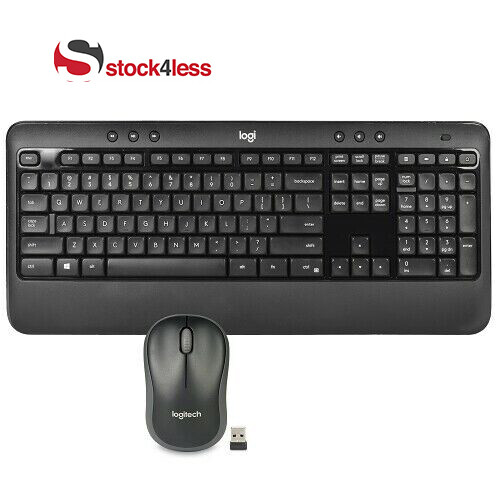 Logitech Advanced Combo Wireless Keyboard & Optical Mouse / WARRANTY 