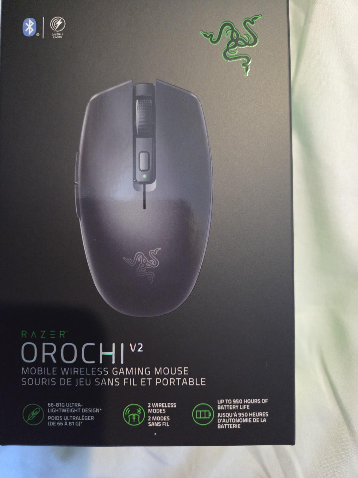 Razer Orochi V2 Mobile Wireless Gaming Mouse Black