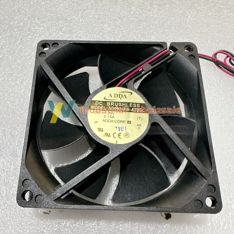 1pc brand new ADDA 9225 AD0924HB-A71GL DC24V 0.15A 92*25MM inverter fan 2pin