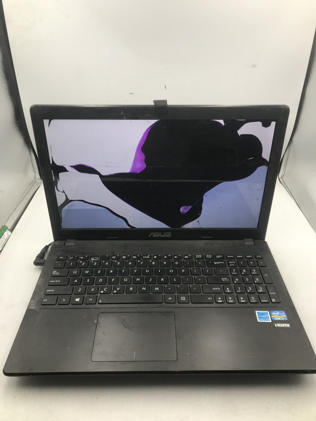 ASUS F551C NOTEBOOK - FOR PARTS/BAD LCD - INTEL I3 3217U - 4GB RAM - READ - BB
