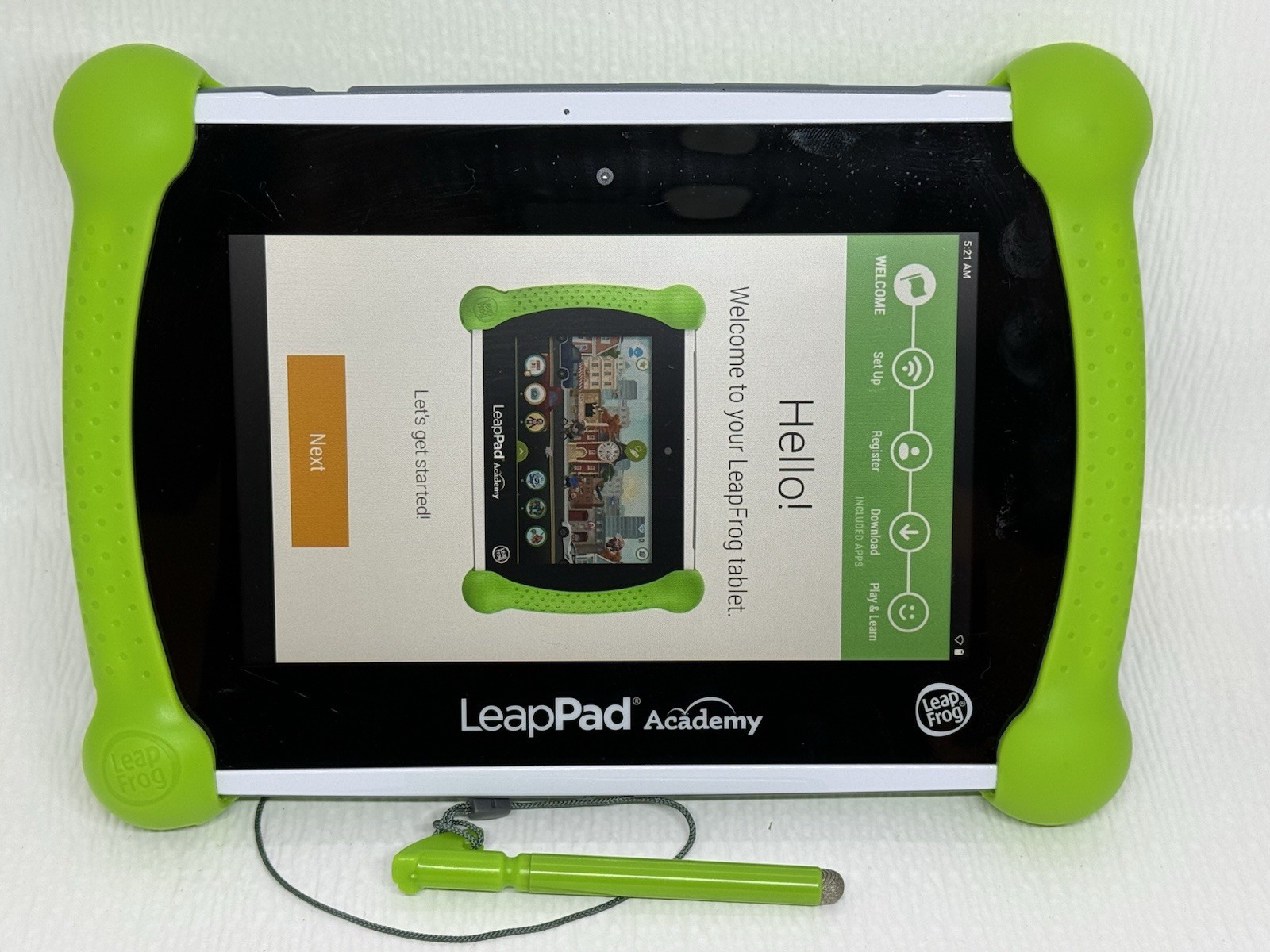 LeapFrog Learning Academy Kids Educational Tablet Factory Reset Leap Frog