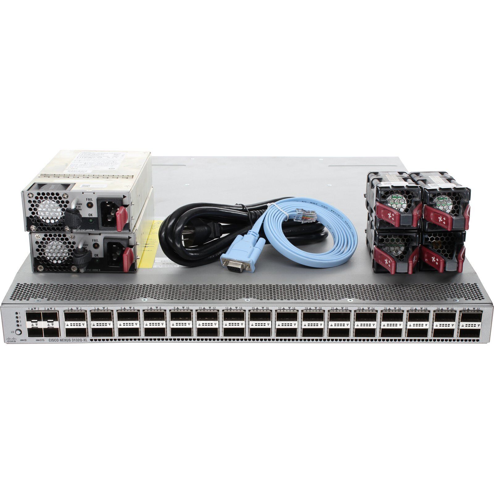 Cisco Nexus N3K-C3132Q-XL 32P 40GbE QSFP+ 4P SFP+ -B Switch N3K-C3132Q-XL