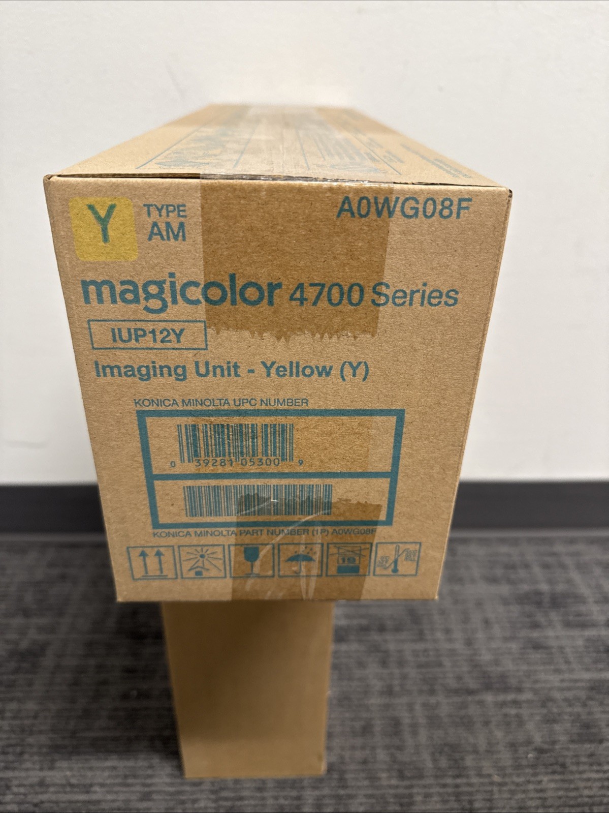 Genuine Konica Magicolor 4700 Series IUP12Y Yellow Imaging Unit New A0WG08F OEM