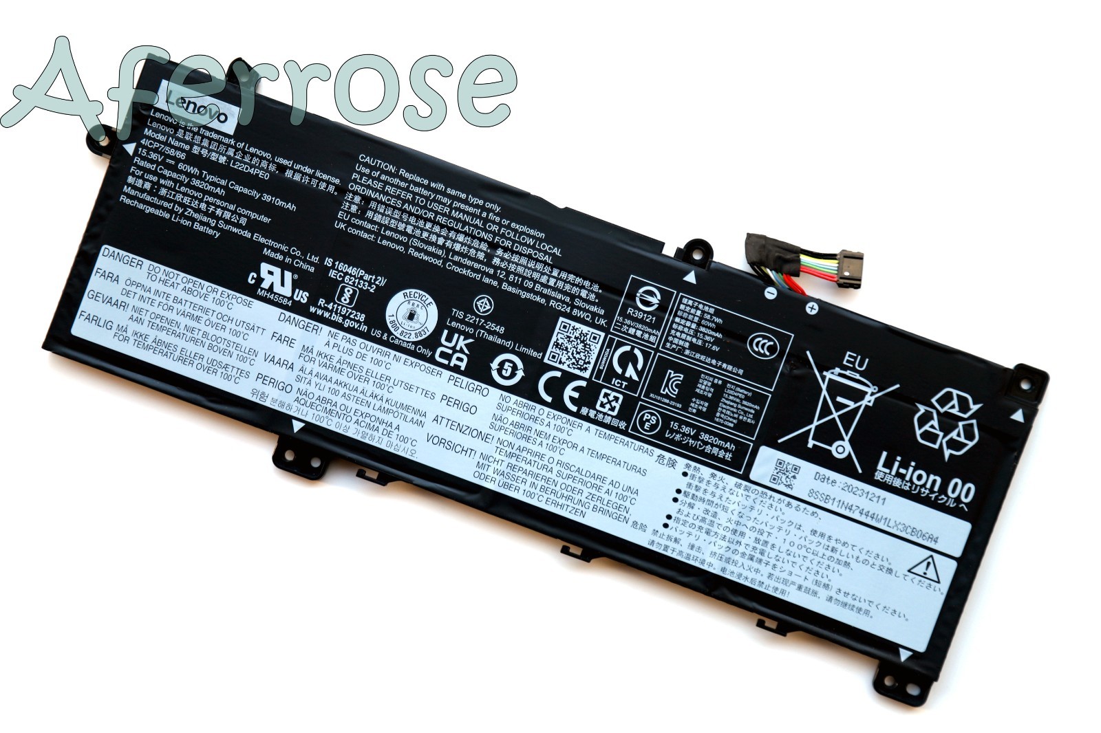Genuine L22D4PE0 L22B4PE0 L22M4PE0 5B11N47446 Battery for Lenovo ThinkBook 14 G6