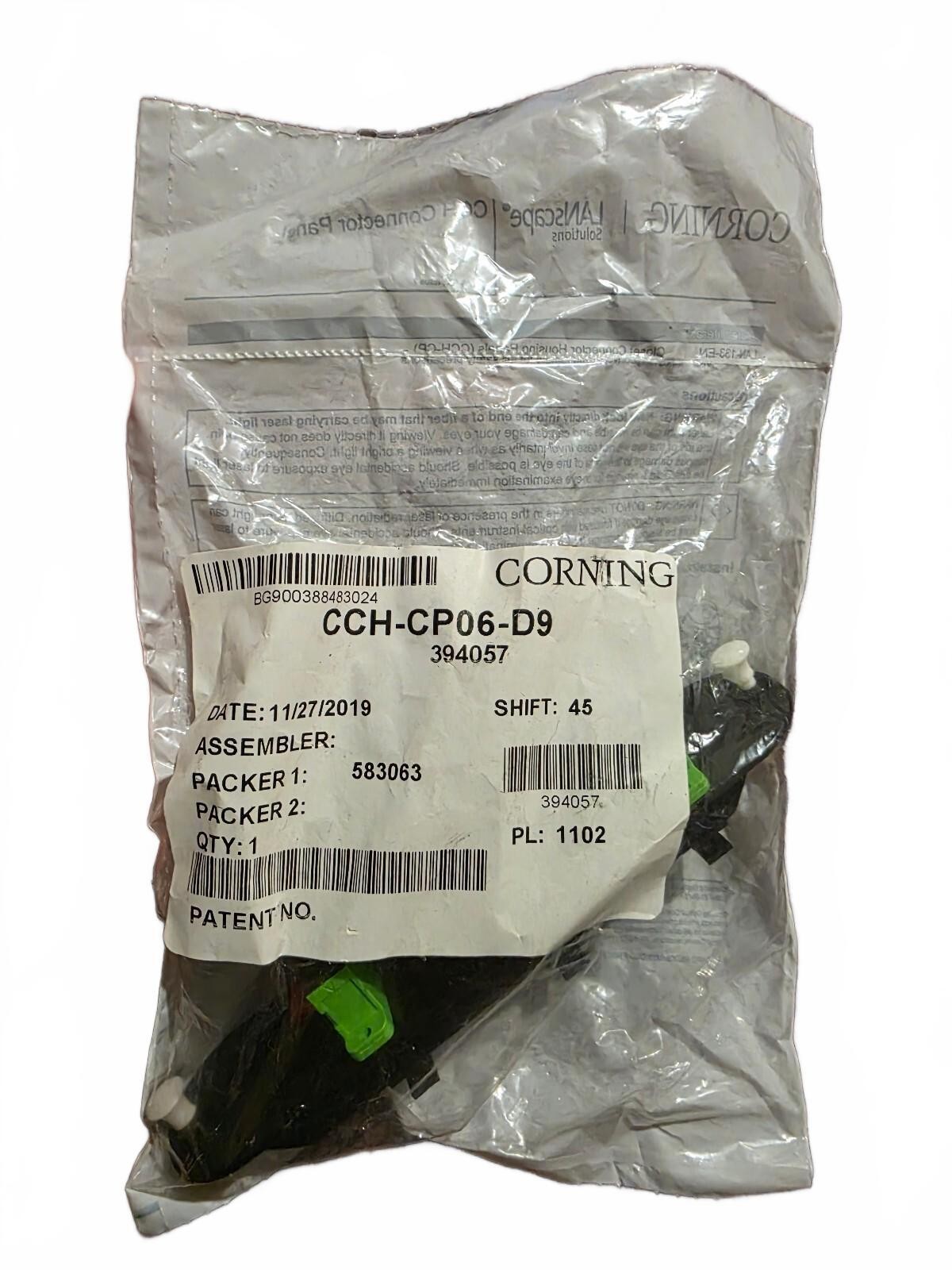 Corning LANscape CCH Connector Panel CCH-CP06-D9