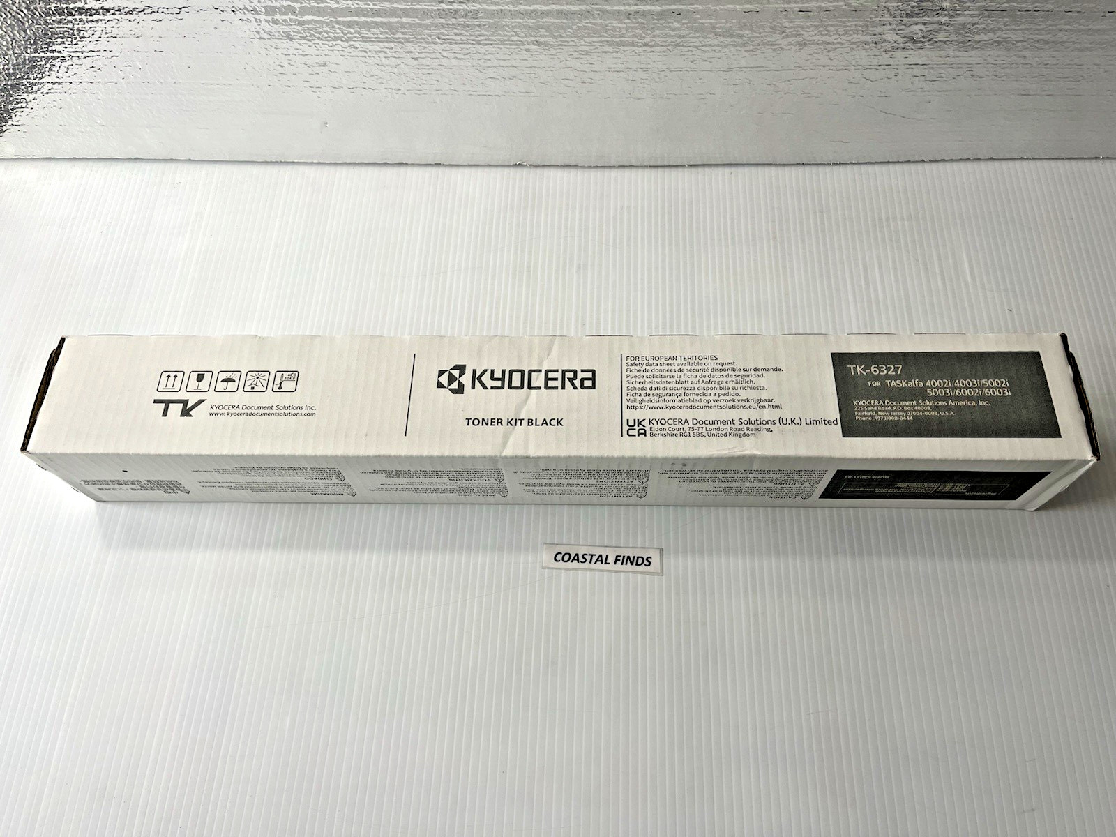 Kyocera TK-6327 Toner Kit Black OEM NEW Genuine Sealed TK 6327 4002i / 4003i