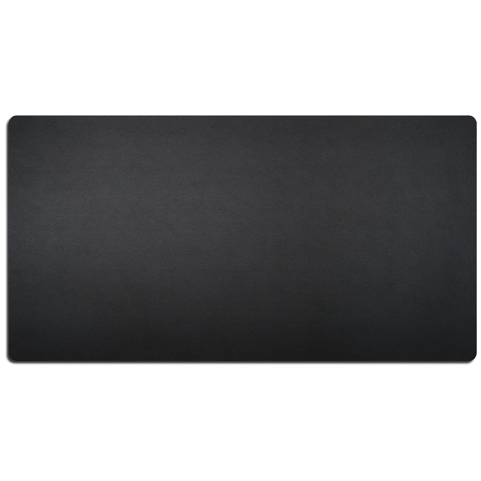 Nekmit Leather Desk Blotter Pad 34 x 17 Inches, Flat, Non-Slip, Waterproof