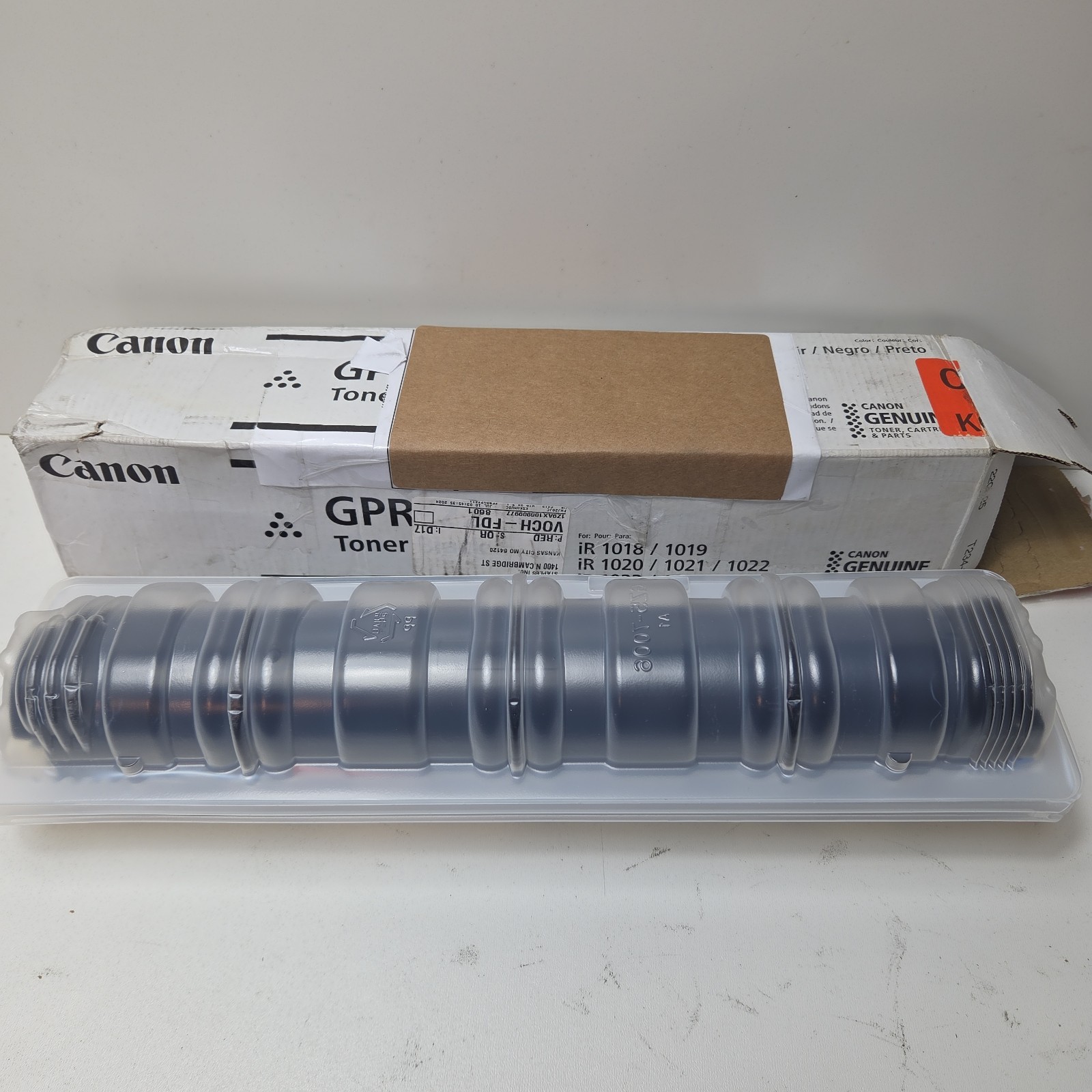NEW OEM - CANON GPR-22 BLACK TONER - 0386B003 SEALED