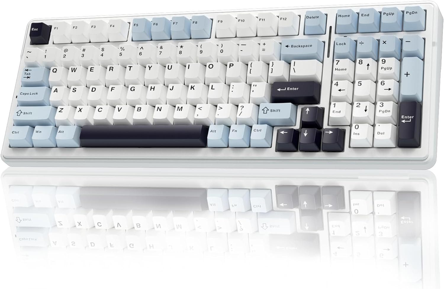AULA F99 Wireless Mechanical Keyboard, Hot Swappable Custom Keyboard,Pre-lubed