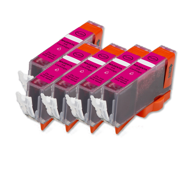 5 PK MAGENTA Ink w/ CHIP for CLI 226 M Canon Pixma MG5220 MG5320 MG6120 MG6220