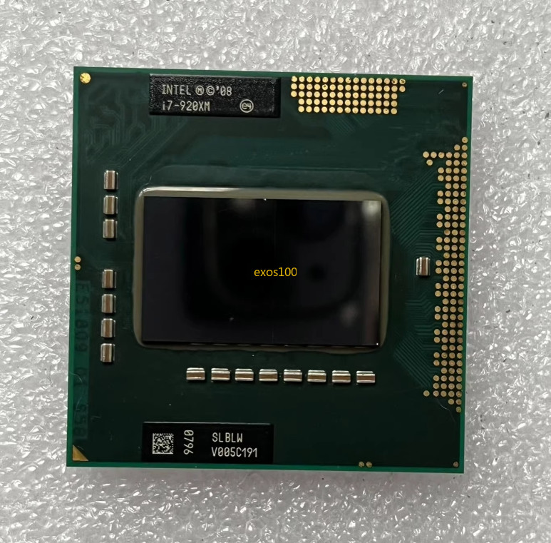 Intel Core i7-920XM 2.0GHz Quad Core 8M SLBLW Socket G1 CPU Processor i7-920XM