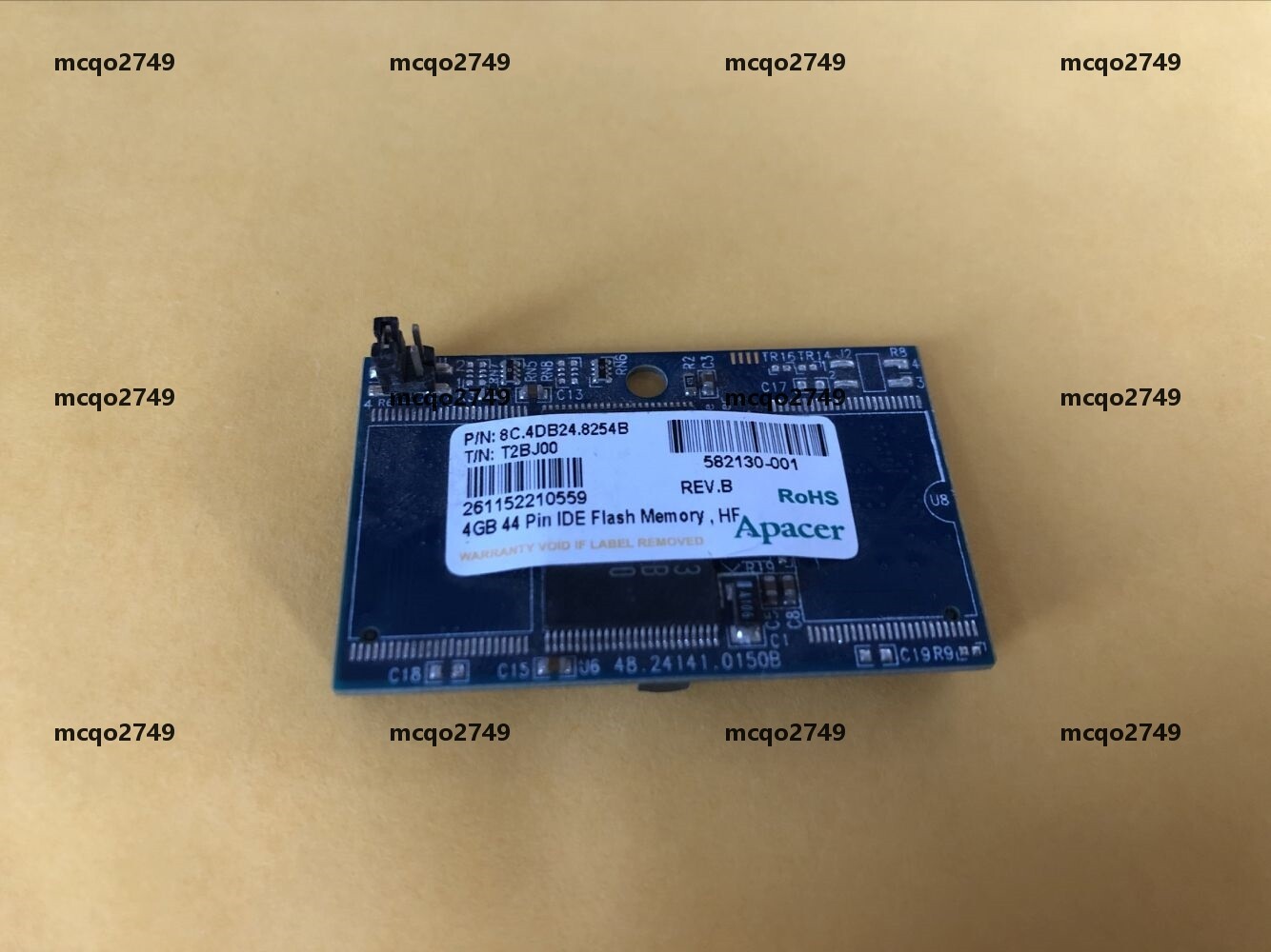 Apacer 4GB 44-Pin IDE Flash Memory NOTEBOOK DOC DOM FLASH