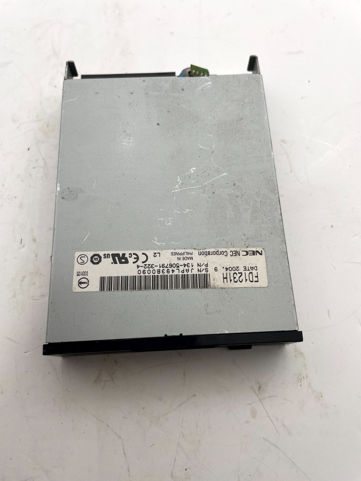 NEC FD1231H Standard 3.5" Internal Floppy Disk Drive High-Density for Desktop