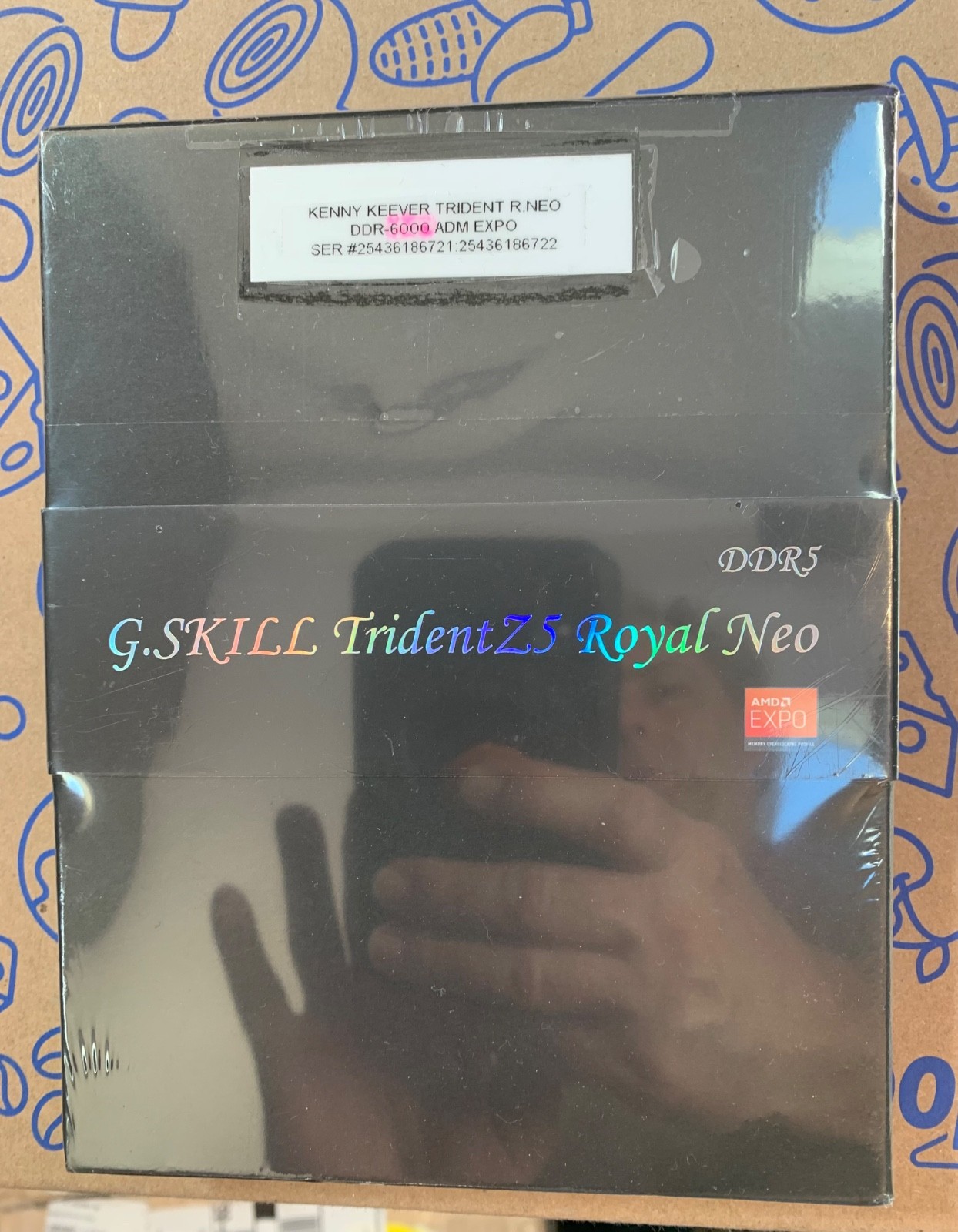G-Skill TridentZ5 Royal Neo DDR5 F5-6000 16GBx2 🥇♨️ CL26-36-36-96 ♨️🥇🩶 SILVER