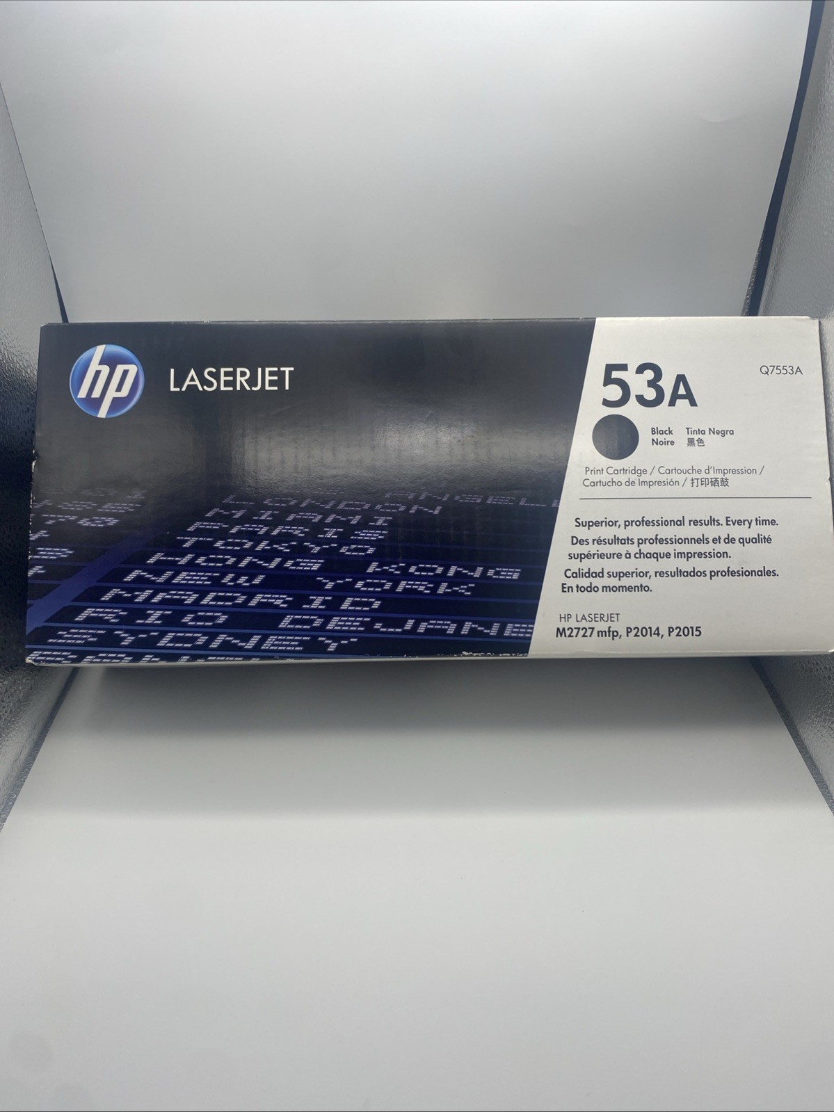 Q7553A-Genuine HP  Black Toner Cartridge - 53A For HP LaserJet P2015, OEM New?