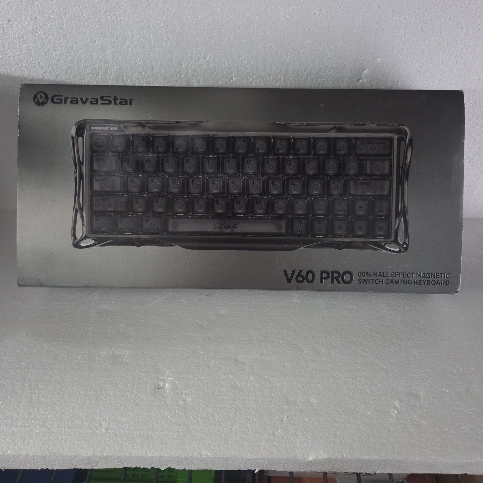 60 HE Magnetic Mechanical Keyboard GravaStar Mercury V60 Pro