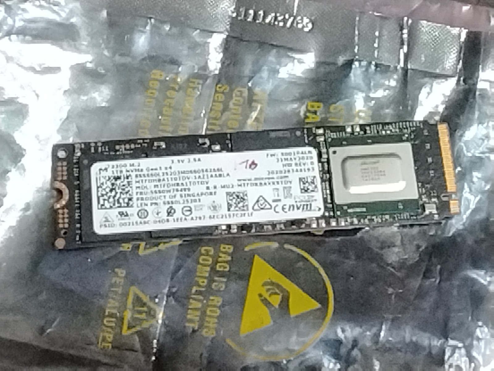 ✅Micron 2300 MAX MTFDHBA1T0TDV 800GB NVMe PCIe3.0x4 TLC M.2 22x80mm SSD