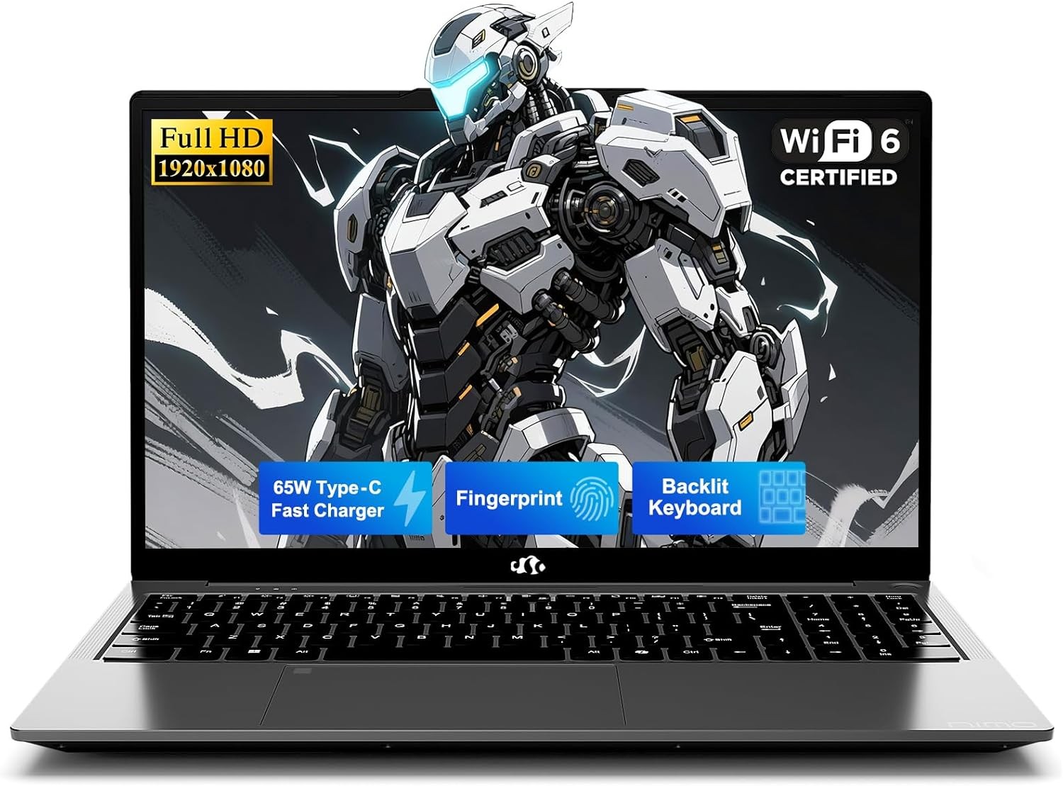 NIMO 15.6'' AI Ready Laptop,Intel 4 Core, Win 11 Computer 4GB RAM 128GB SSD