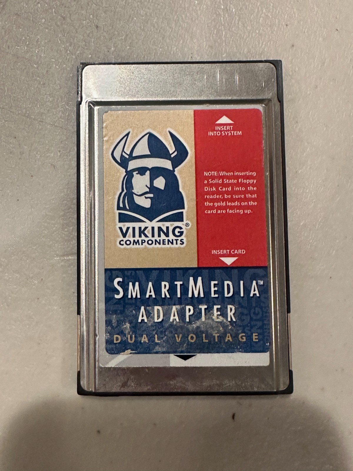 Viking Components SmartMedia Adapter PC Card PCMCIA Vintage Mac