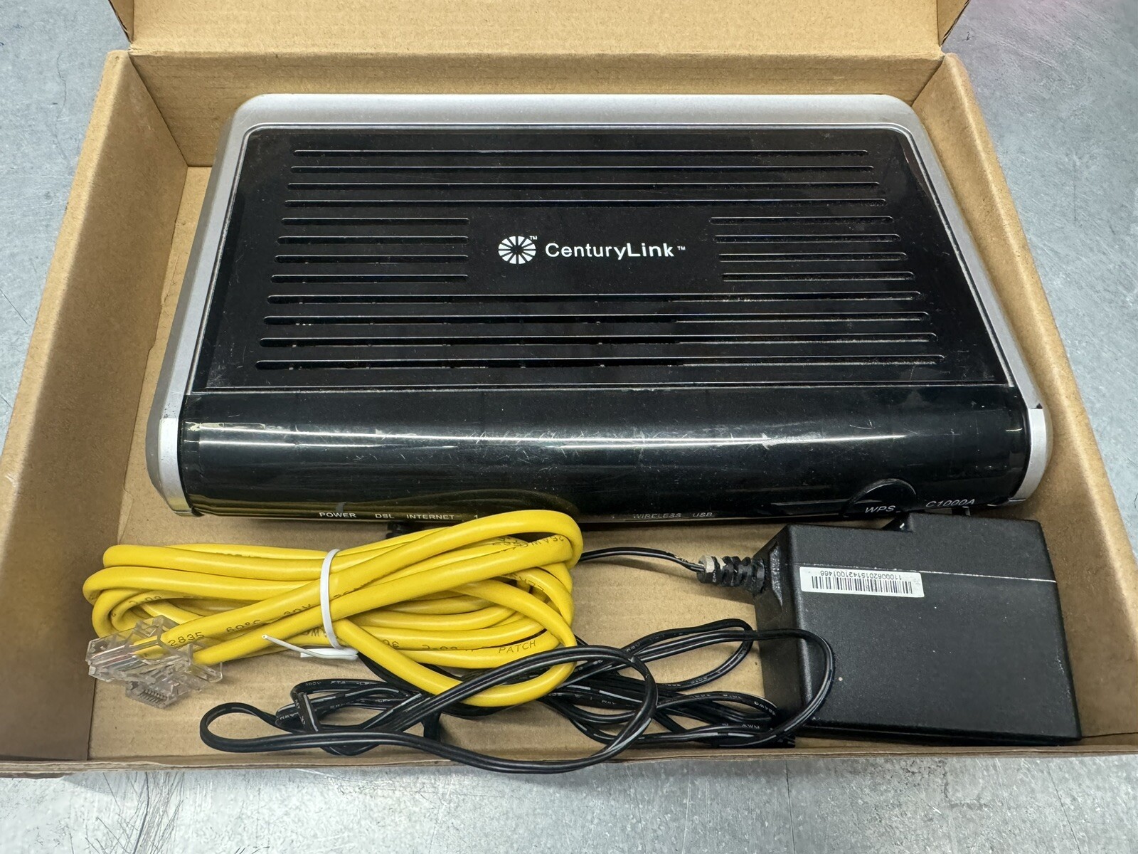 Actiontec CenturyLink C1000A 300 Mbps 4-Port Wireless N Router Gigabit Modem
